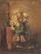 Vincent Van Gogh Vase with Carnation and Roses and a Bottle (nn04) china oil painting artist